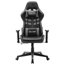 vidaXL fekete és szürke műbőr gamer szék (20506) forgószék