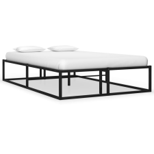 vidaXL fekete fém ágykeret 120 x 200 cm ágy és ágykellék
