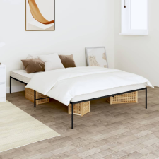 vidaXL fekete fém ágykeret 120 x 200 cm ágy és ágykellék