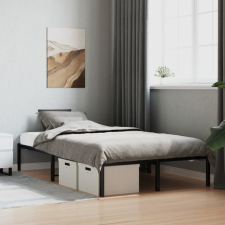 vidaXL fekete fém ágykeret 120 x 200 cm ágy és ágykellék