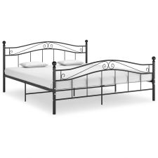 vidaXL fekete fém ágykeret 200 x 200 cm ágy és ágykellék