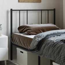 vidaXL fekete fém fejtámla 107 cm ágy és ágykellék