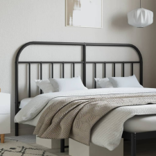vidaXL fekete fém fejtámla 160 cm ágy és ágykellék