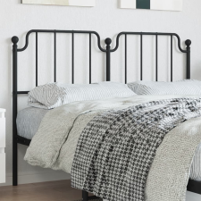 vidaXL fekete fém fejtámla 160 cm ágy és ágykellék