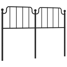 vidaXL fekete fém fejtámla 160 cm (373922) ágy és ágykellék