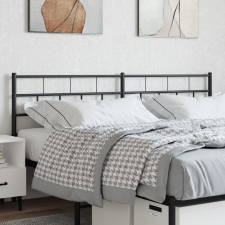 vidaXL fekete fém fejtámla 180 cm ágy és ágykellék