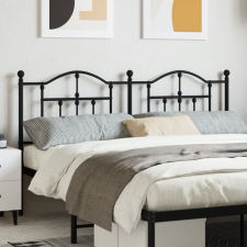 vidaXL fekete fém fejtámla 180 cm ágy és ágykellék