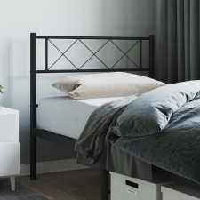 vidaXL fekete fém fejtámla 75 cm ágy és ágykellék