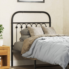 vidaXL fekete fém fejtámla 80 cm ágy és ágykellék