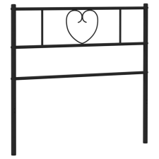 vidaXL fekete fém fejtámla 80 cm (355490) ágy és ágykellék