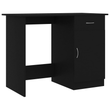 vidaXL fekete forgácslap íróasztal 100 x 50 x 76 cm (801081) bútor