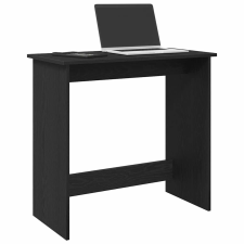 vidaXL fekete forgácslap íróasztal 80 x 40 x 75 cm íróasztal