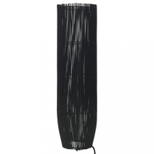 vidaXL Fekete fűzfa állólámpa 52 cm E27 világítás