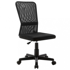 vidaXL fekete hálószövetű irodaszék 44 x 52 x 100 cm forgószék