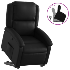 vidaXL fekete műbőr dönthető állófotel (3204226) bútor