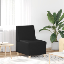 vidaXL fekete műbőr kanapéfotel 55 cm bútor