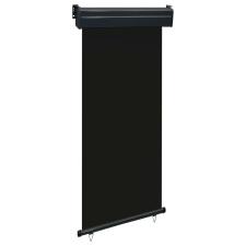 vidaXL fekete oldalsó terasznapellenző 100 x 250 cm kerti bútor