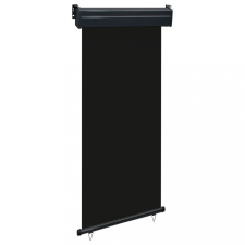 vidaXL fekete oldalsó terasznapellenző 100 x 250 cm kerti bútor