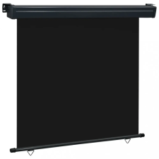 vidaXL fekete oldalsó terasznapellenző 170 x 250 cm kerti bútor