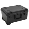 vidaXL fekete PP hordozható repülős tok 55 x 41,5 x 29 cm