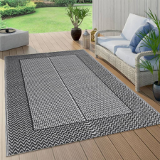 vidaXL fekete PP kültéri szőnyeg 140x200 cm lakástextília