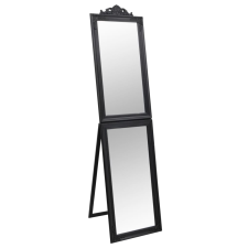 vidaXL fekete szabadon álló tükör 50x200 cm (351531) bútor