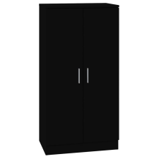 vidaXL fekete szerelt fa cipősszekrény 55 x 35 x 108 cm (342665) bútor