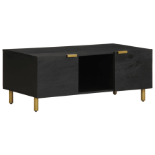 vidaXL fekete szerelt fa dohányzóasztal 100 x 54 x 40 cm bútor