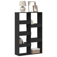 vidaXL fekete szerelt fa könyvespolc 100 x 33 x 155,5 cm bútor