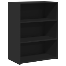 vidaXL fekete szerelt fa tálalószekrény 70 x 41 x 93 cm (846370) bútor