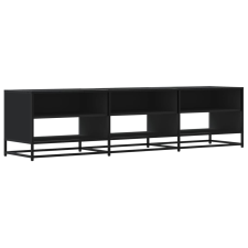 vidaXL fekete szerelt fa TV-szekrény 180 x 40 x 46 cm (3300805) bútor
