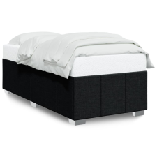 vidaXL fekete szövet ágykeret 90 x 200 cm (3284806) ágy és ágykellék