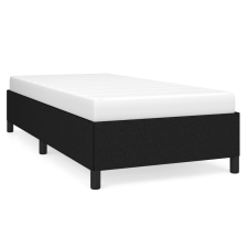 vidaXL fekete szövet ágykeret 90 x 200 cm (347036) ágy és ágykellék