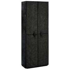vidaXL fekete szövet cipősszekrény 60 x 30 x 166 cm (282463) bútor