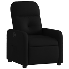 vidaXL fekete szövet dönthető fotel (374199) bútor
