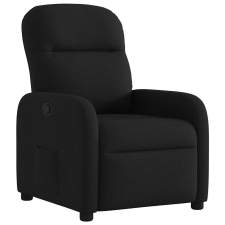 vidaXL fekete szövet dönthető fotel (4015524) bútor