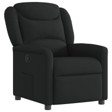 vidaXL fekete szövet dönthető fotel (4015598) bútor