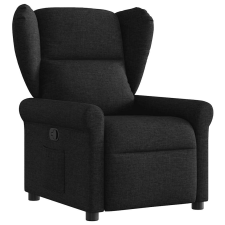 vidaXL fekete szövet dönthető fotel (4015658) bútor