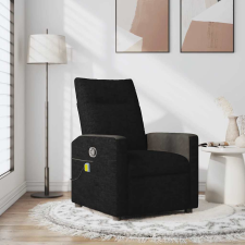 vidaXL fekete szövet dönthető masszázsfotel masszázsfotel