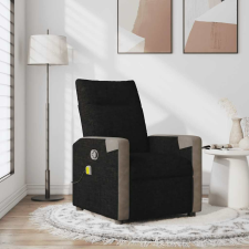 vidaXL fekete szövet dönthető masszázsfotel masszázsfotel