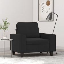 vidaXL fekete szövet kanapéfotel 60 cm bútor