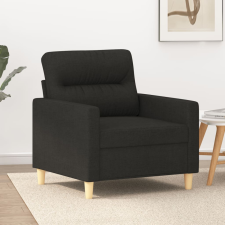 vidaXL Fekete szövet kanapéfotel 60 cm bútor