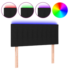 vidaXL fekete szövet LED-es fejtámla 80 x 5 x 78/88 cm (3121826) ágy és ágykellék
