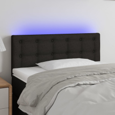 vidaXL fekete szövet LED-es fejtámla 90x5x78/88 cm ágy és ágykellék