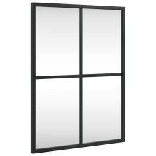 vidaXL fekete téglalap alakú vas fali tükör 30 x 40 cm (358640) bútor