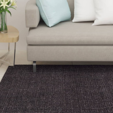 vidaXL fekete természetes szizálszőnyeg 80x300 cm lakástextília
