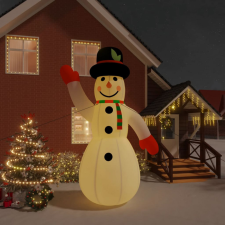 vidaXL Felfújható hóember LED-ekkel 455 cm karácsonyfa izzósor