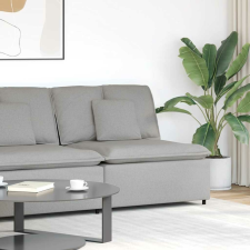 vidaXL felhőszürke moduláris kanapé középső modul párnákkal 100 cm bútor