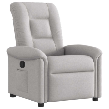 vidaXL felhőszürke szövet dönthető fotel (4015625) bútor