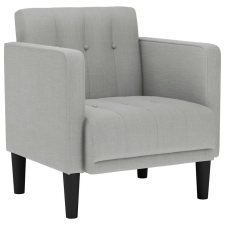 vidaXL felhőszürke szövet kanapészék karfás szék 53 cm (4100551) bútor